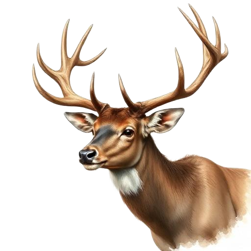 Deer — primal totem illustration