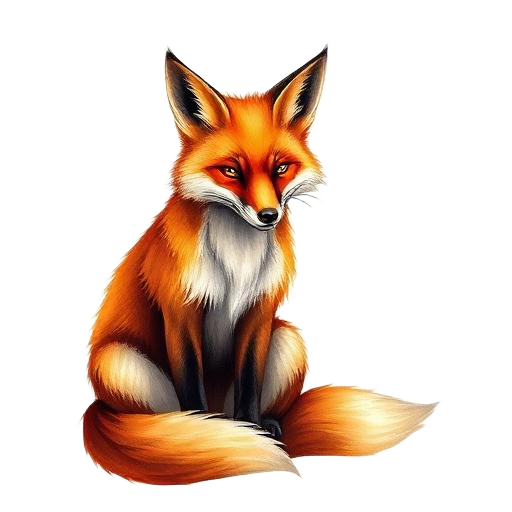 Fox — primal totem illustration