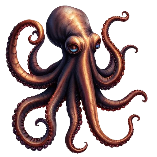 Octopus — primal totem illustration