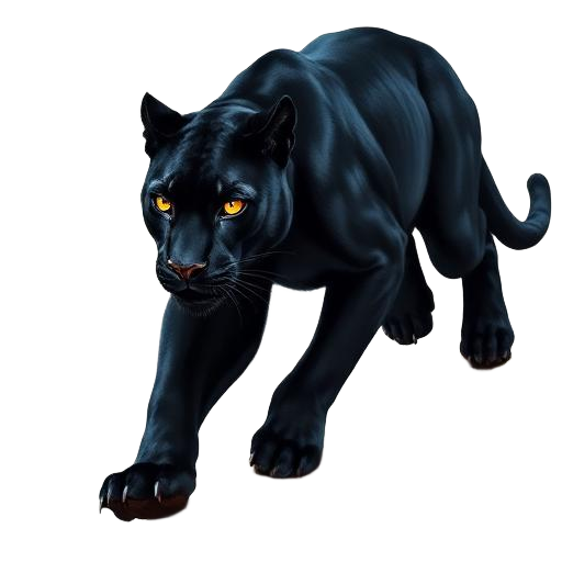 Panther — primal totem illustration