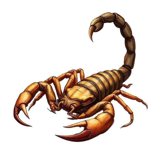 Scorpion — primal totem illustration