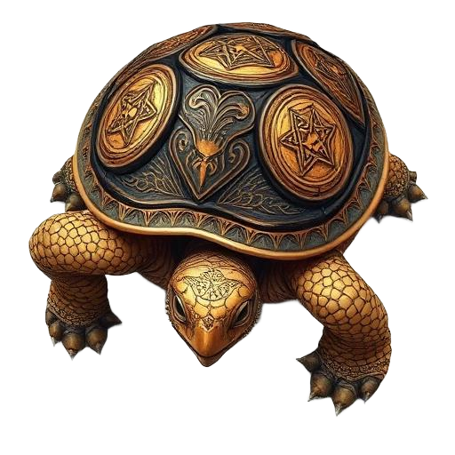 Turtle — primal totem illustration