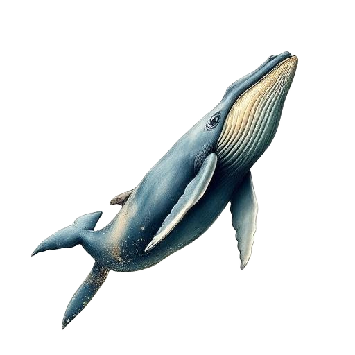 Whale — primal totem illustration